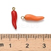 304 Stainless Steel Enamel Pendants STAS-K306-42G-3