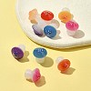 10Pcs Luminous Resin Mushroom Ornament RESI-FS0001-60A-4