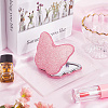 1Pc ABS & Glass Mirror Portable Makeup Folding Mirror AJEW-SP0001-60C-3
