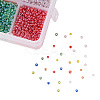 12/0 Round Glass Seed Beads SEED-X0050-2mm-17-3