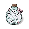 Hallowmas Ghost Enamel Lapel Pin Backs JEWB-K018-33C-EB-1