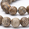 Dyed Natural Agate Beads Strands G-Q462-130D-10mm-3