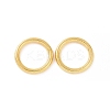 Alloy Soldered Closed Jump Rings KK-WH0052-05C-G-2