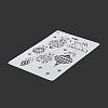Creative Christmas Plastic Drawing Stencil DIY-L007-11-3
