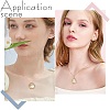 12Pcs 3 Styles Natural Paua Shell Resin Pendants KK-GO0001-82-5