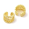 Brass Cuff Earrings EJEW-I305-48G-2