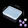 Faceted Glass Charms RGLA-SC0001-03A-6