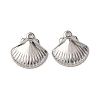 Ocean 304 Stainless Steel Pendants STAS-P406-16C-P-1