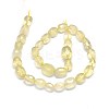 Natural Lemon Quartz Beads Strands G-O173-048-2