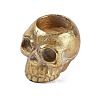 Halloween Skull Resin Candle Holders DJEW-R009-02-2
