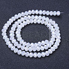 Electroplate Glass Beads Strands EGLA-A034-J10mm-B07-2