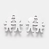 Tarnish Resistant 201 Stainless Steel Charms STAS-Q201-T415-2