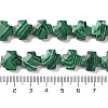 Synthetic Malachite Beads Strands G-K357-C08-01-5