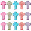 50Pcs 5 Colors Natural Freshwater Shell Beads Strands SHEL-SC0001-67-1