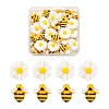 50Pcs 2 Style Resin Cabochons CRES-LS0001-02-1