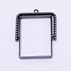 Alloy Open Back Bezel Pendants PALLOY-WH0071-59B-RS-1