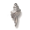 Anti-Tarnish 304 Stainless Steel Pendants STAS-P371-108P-1
