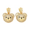 Brass Micro Pave Cubic Zirconia Pendants KK-H441-01C-G-2