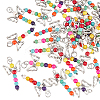 50Pcs Dyed Synthetic Turquoise Beads Pendants FIND-UN0001-90-1