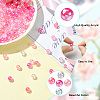 5 Colors Transparent Acrylic Beads MACR-PA0001-03B-02-3