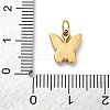 304 Stainless Steel Crystal Rhinestone Pendants STAS-E550-28G-3