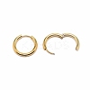 304 Stainless Steel Huggie Hoop Earrings EJEW-TAC0011-07-1