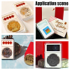 Plastic Coin Storage Boxes OBOX-WH0005-10-6