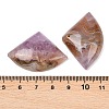 Natural Amethyst Lace Agate Pendants G-K381-08-3