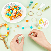 DIY Beaded Keychain Wristlet Making Kit DIY-CA0004-43-3