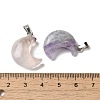 Natural Fluorite Pendants G-H035-01P-05-3