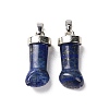 Natural Lapis Lazuli Pendants G-K322-01D-P-01-2