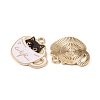 Alloy Enamel Pendants ENAM-CJC0006-72-1