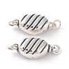 925 Sterling Silver Bayonet Clasps STER-D035-17AS-1