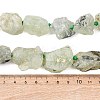 Raw Rough Natural Prehnite Beads Strands LS-G-P528-A05-01A-3