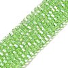 Transparent Glass Beads EGLA-A035-T4mm-B09-1