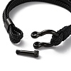 Microfiber Braided Cord Bracelet BJEW-F460-08B-1-4