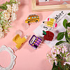 6Pcs 6 Style Acrylic Claw Hair Clips for Woman Girls Thick Hair PHAR-CA0001-006-5