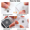 4Pcs 4 Styles Christmas Theme PVC Plastic Clear Stamps DIY-PH0023-41-3