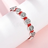 Nylon Rope Braided Bracelet for Women LS-BJEW-Z156-03AS-01-1