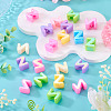 20Pcs UV Plating Opaque Acrylic European Beads OACR-TADJ0001-16Z-4
