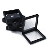 5Pcs Square Transparent PE Thin Film Suspension Jewelry Display Box CON-FS0001-19C-2