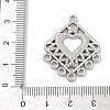 304 Stainless Steel Chandelier Component Links STAS-Q350-08P-3