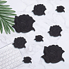 15Pcs 3 Styles Iron on Cloth Patches FIND-CY0001-18-7