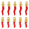 10Pcs 2 Styles 304 Stainless Steel Pendants STAS-BBC0006-60-1