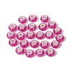 Rondelle Resin European Beads RPDL-A001-01-02-1