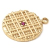 Ion Plating(IP) 304 Stainless Steel with Rhinestone Charms STAS-Q345-02G-01-2