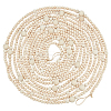 Wood Beads Pendant Decorations for Christmas Decorations HJEW-WH00207-1