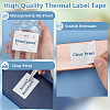 2 Rolls 2 Styles Rectangle Paper Thermal Printable Label Stickers STIC-BC0001-06-4