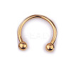 303 Stainless Steel Circular/Horseshoe Barbell Nose Rings WG86D19-16-1