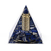 Orgonite Pyramid Resin Energy Generators DJEW-N003-07A-1